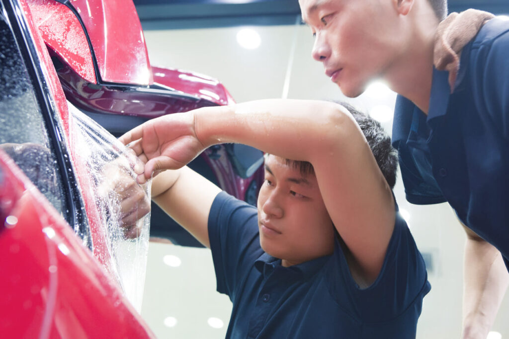 Premium Jaguar Paint Protection Film in Niagara Falls