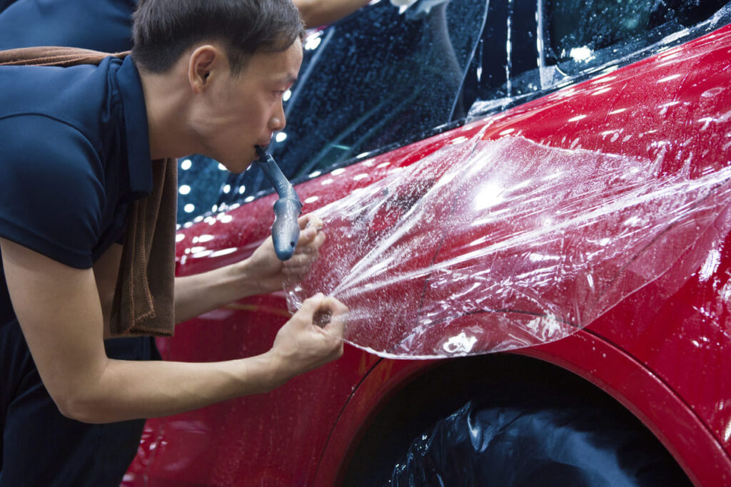 Premium Ferrari Paint Protection Film in Niagara Falls