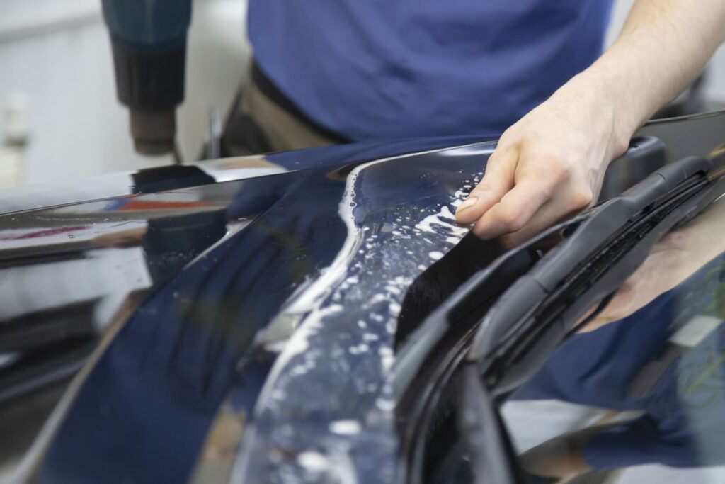 Chrysler Paint Protection Film installation in Thorold