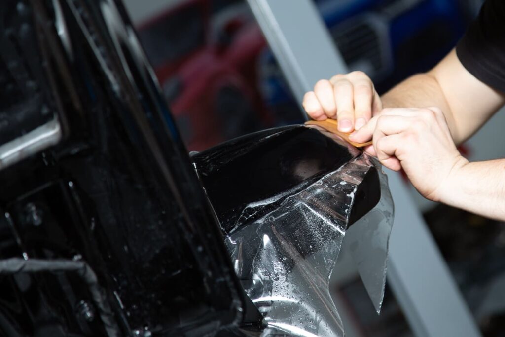 Professional Ferrari PPF service in Thorold