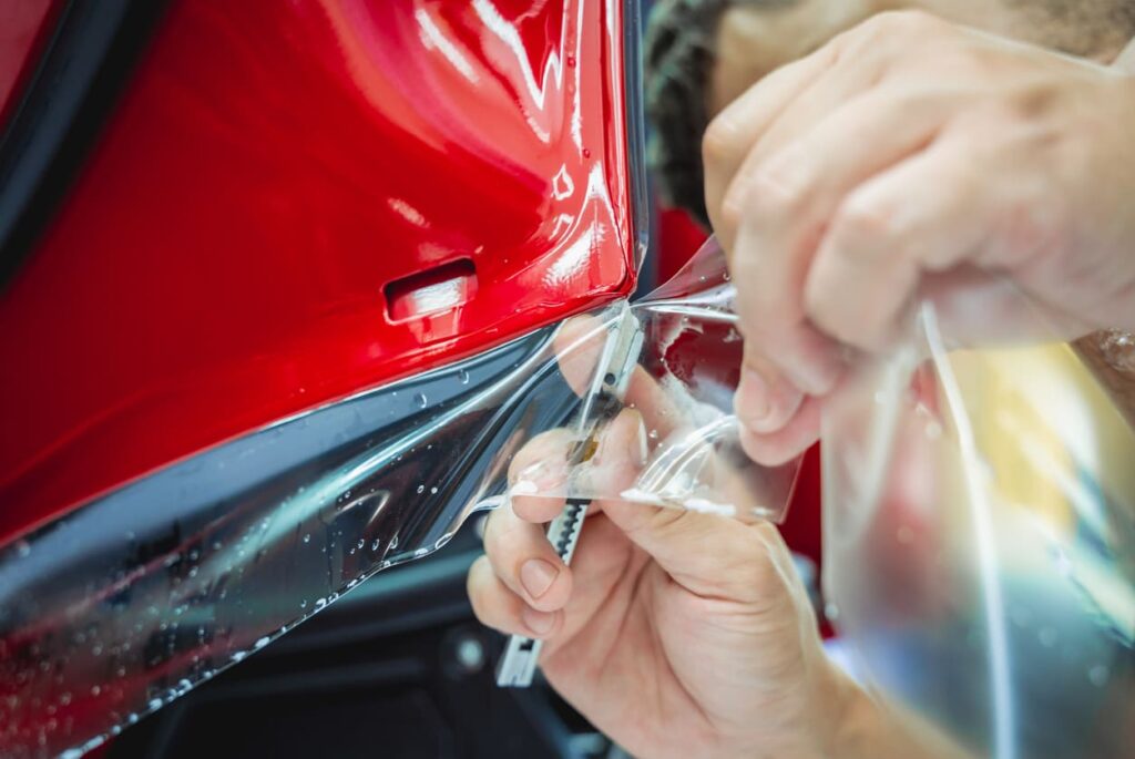 Professional Jaguar PPF service in Thorold