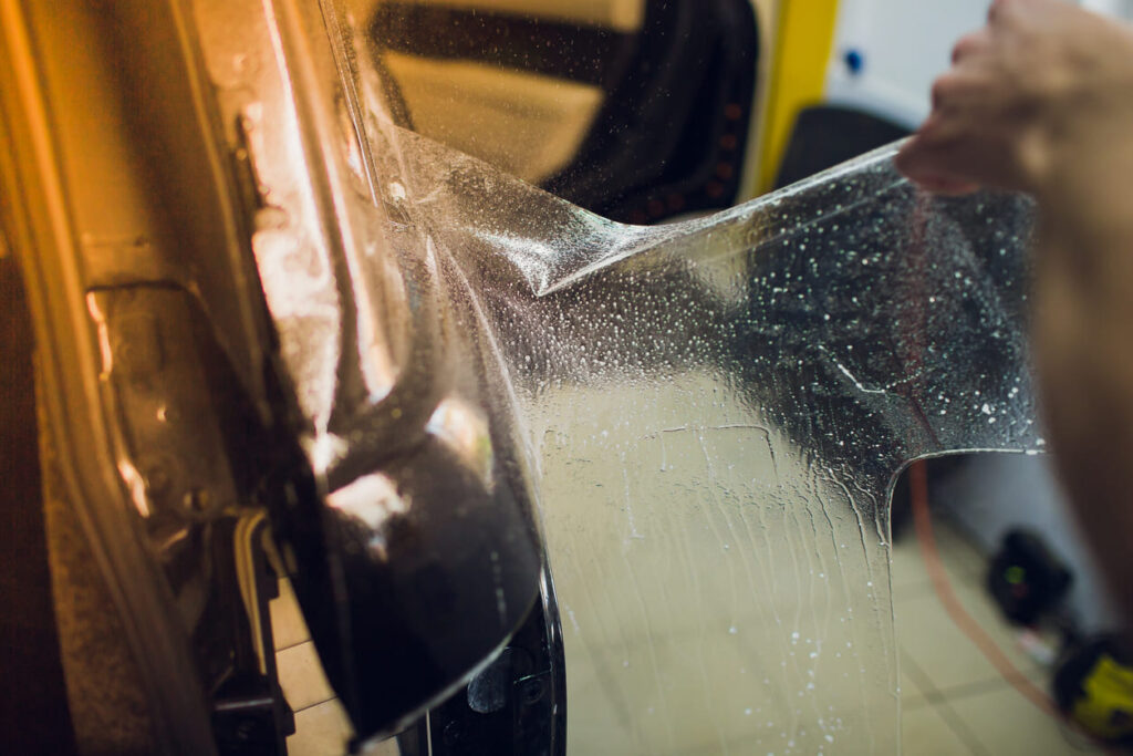 Rolls Royce wrapped with high-quality paint protection film in Thorold